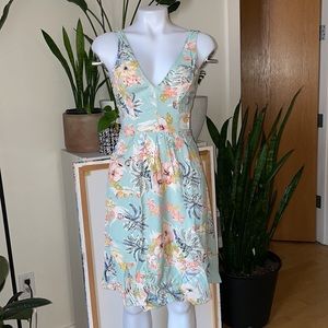 Reformation Murcia Coconut Beach Mini Dress sz XS